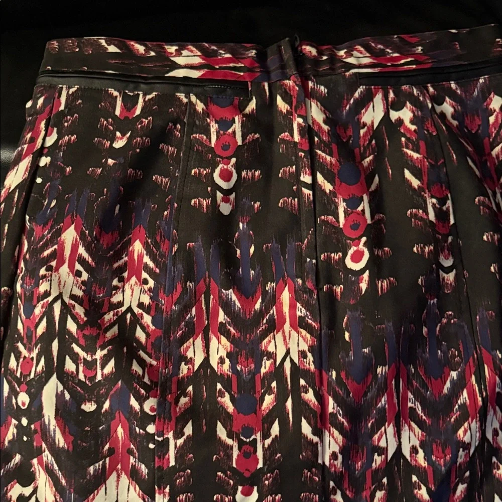 H&M A-Line Skirt with Red and Black Pattern - Picture 5 of 5